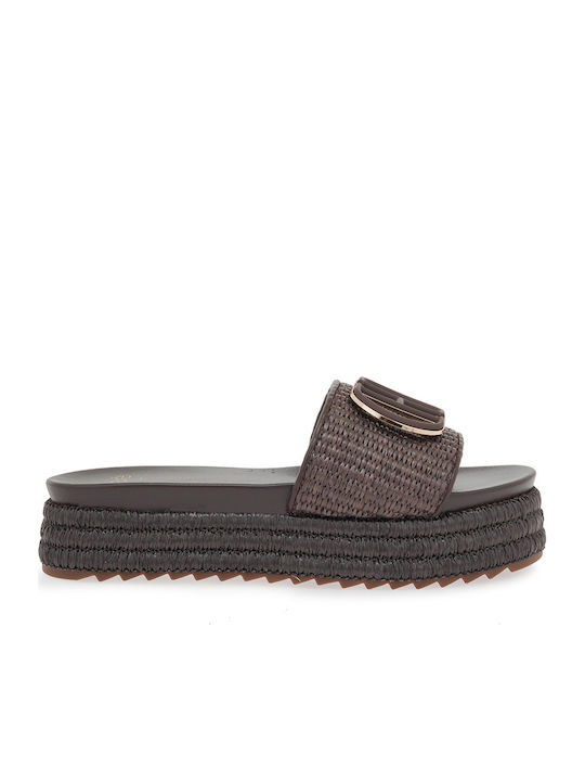 Exe Exe Flatforms Damen Braun