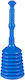 Relaxdays Plunger Large Suction Bell Blue 49x15.5x15.5 Cm