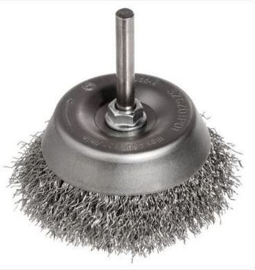 Front Brush Steel Wire 6mm Shaft Ø60mm Sz Dt 60