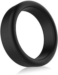 Penis Ring Large Super Cock Ring Silicon Black Passion Labs