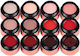 Set 12 Bunte UV-Gele Luxorise Rot-Heiß Nudet
