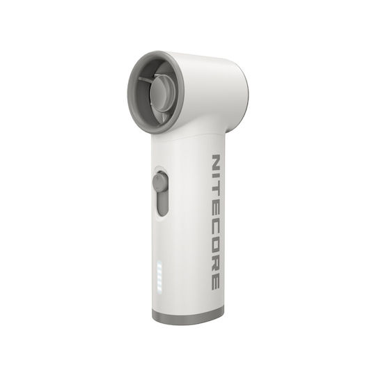 NiteCore Nef01 Вентилатор За Ръка Бял