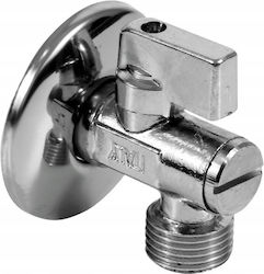 Angle Ball Valve Filter Faucet Cistern 1 2x3 8"