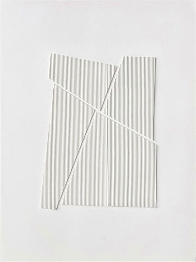 Whiteshadow Gemälde Dekoratives 75x100x3 8cm Segeltuch Weiß C543112