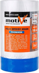 Motive Folia Speedy Mask Promask Painting Film + Masking Tape 1.5m/20m 30m2 010 184