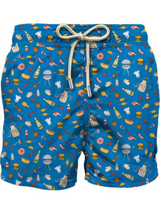 MC2 Lighting Micro Men's Swimwear Shorts Blue