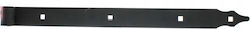 Domax Strap Scharnier 600mm Fi13 Schwarze Geländer Türen Wickets