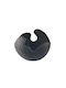 Liberta Decorative Aluminum Vase Vula Black 21x16xH24cm