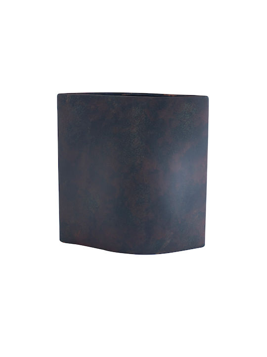 Liberta Decorative Ceramic Vase Ariadne Gray 35x20xH35cm