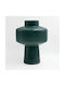 Liberta Decorative Glass Vase Regal Petrol Blue 20x20xH28cm