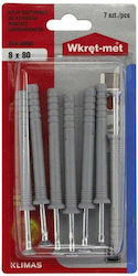 Universal Expansion Plugs 8x80mm 7pcs