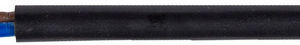 Захранващ Кабел H03vv-f Omy 2x1.5 Черен 100м