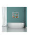 Raft de Perete Alb 60x15x54 cm
