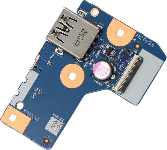 Usb Button Board Usb Board Laptop Lenovo Legion 5-15imh05h 81y6 82cf 5p-15imh05h 82aw Gy550 Gy551 Gy554 Gy556 Gy559 Gy55a Gy55d Gy55e Ns-c911 5c50s25069 Code 1-brd332