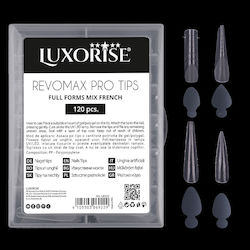 Luxorise Tipsuri Unghii Franceze în Culoare Bej Luxorise Tipsuri Unghii Franceze în Culoare Bej