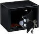Relaxdays Safe with Key L17xW23xH17cm Weight 3.7kg