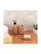 Eurocasa Set Accesorii Baie Rășină Caneli 3 Bucăți