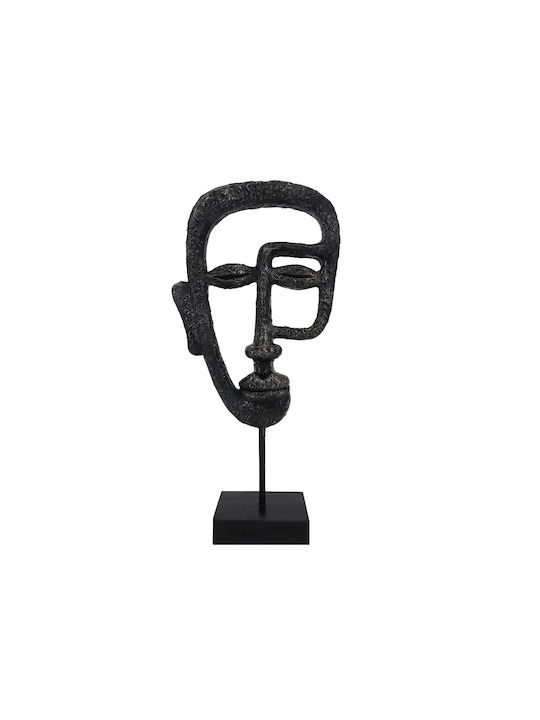 Liberta Decorative Polyresin Figure Act Black 16x7x34cm