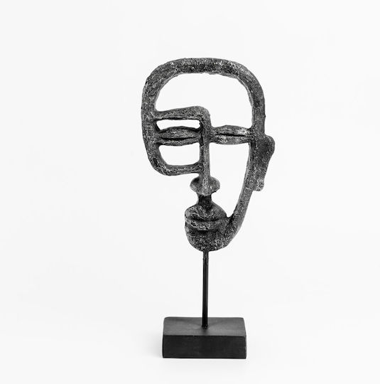 Liberta Διακοσμητική Φιγούρα Πολυρητίνης Act Black 15x7x32cm