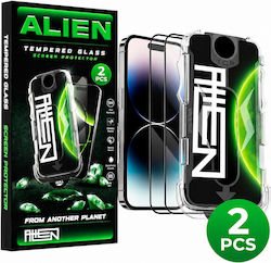 Alien Tempered Glass 2τμχ (iPhone 17e / 16e / 14 / 13 / 13 Pro) Alien Tempered Glass 2τμχ (iPhone 17e / 16e / 14 / 13 / 13 Pro)