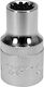 Yato Spline Socket with 1/2" Frame Host Diameter 1/2"