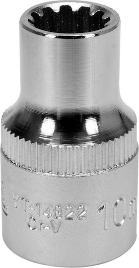 Yato Spline Socket with 1/2" Frame Host Diameter 1/2"