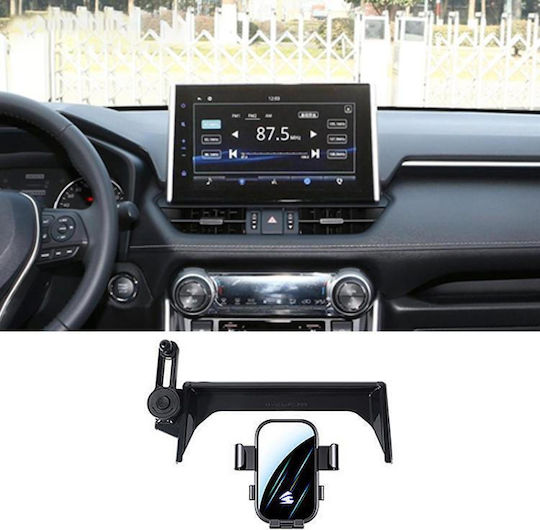 Toyota Rav4 8 Inch Car Screen Phone Mount Extension Arm Black