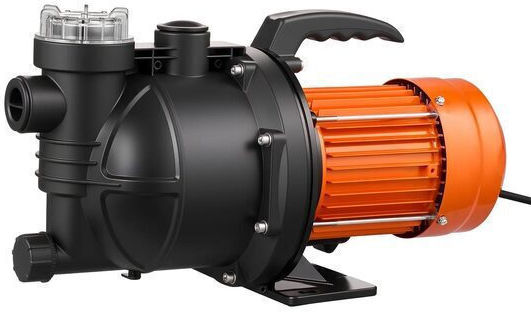 Oberflächenwasserpumpe 1300 W 4800 L H Saugtiefe 8 M Maximalhöhe 48 M Thermischer Schutz