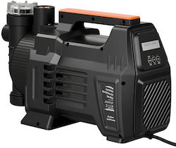 Oberflächenwasserpumpe 1300 W 4800 L H Intelligente Elektrische Steuerung LCD Anzeige Automatischer Timer Immer-aktive Modi Oberflächenwasserpumpe 1300 W 4800 L H Intelligente Elektrische Steuerung LCD Anzeige Automatischer Timer Immer-aktive Modi