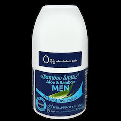 Bamboo Smiles Bamboo Αποσμητικό σε Roll-On 50ml