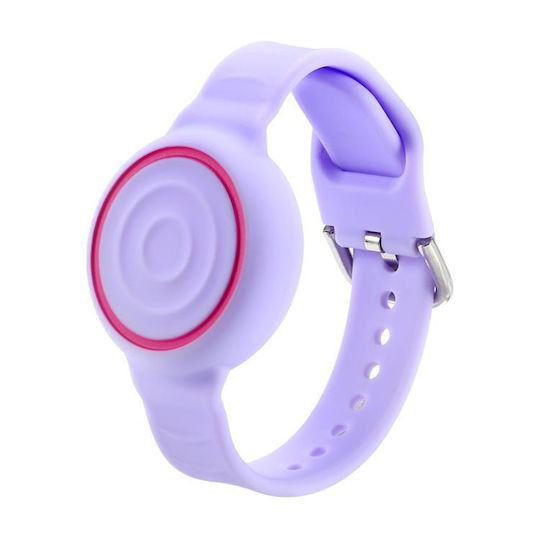 Husă din Silicon pentru AirTag în Culoare Violet