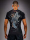 Venum Men's Short Sleeve Shirt VENUM-06241-109 for Jiu-Jitsu Black