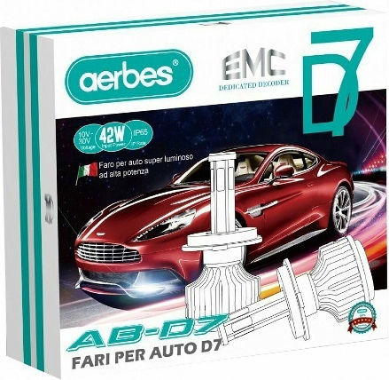 Car Lamps H7 Canbus LED 6000K Cold White 42W 2 Pieces