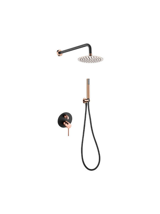 Excel Minimal Built-In Mixer Phone & Shower Hea...