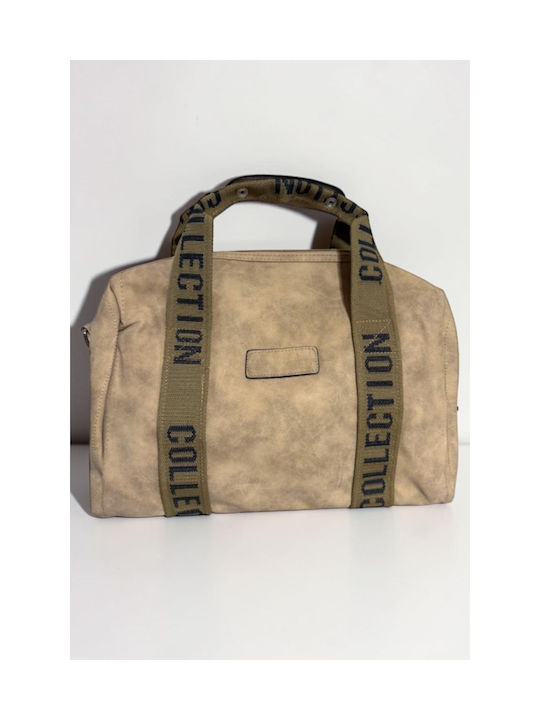 Max Fly Women's Shoulder Bag for Gym Beige