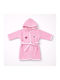 Iggy Kids Bathrobe Pink Hooded