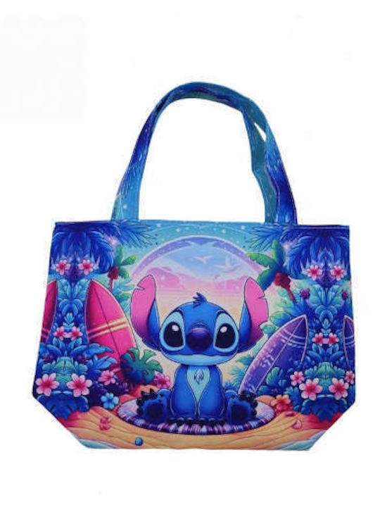 Kids Shoulder Bag Blue 32x22x8cm