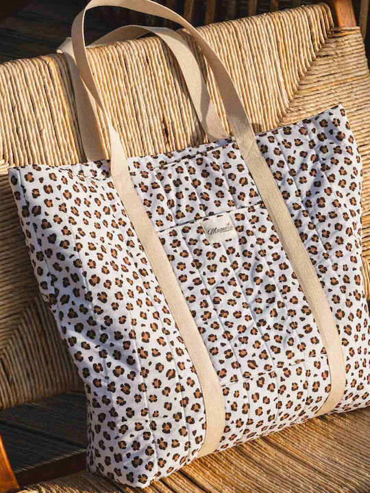Magnolia Handmade Υφασμάτινη Τσάντα Θαλάσσης Πολύχρωμη