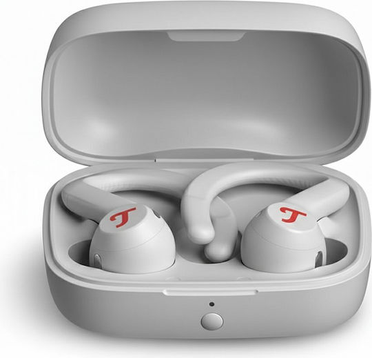 Teufel Airy Sports TWS 2 In-ear Bluetooth Handsfree Headphones with Sweat Resistance and Charging Case Moon Gray