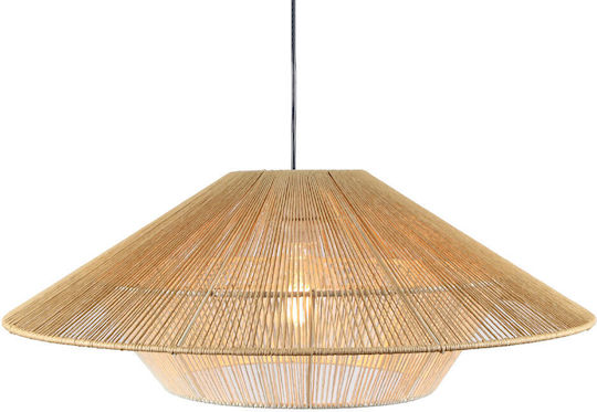 Liberta Hat B Ceiling Light White with Rope for E27 Socket 50x50x19cm