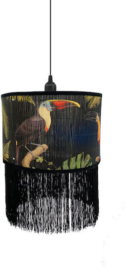Liberta Tropical Birds B Κρεμαστό Φωτιστικό Πολύχρωμο 30x30x23εκ.