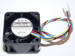 Supermicro FAN-0061L4 Case Fan 40mm (12500rpm / 16.3cfm) Without LED Lighting and 4-Pin PWM Connection Supermicro FAN-0061L4 Case Fan 40mm (12500rpm / 16.3cfm) Without LED Lighting and 4-Pin PWM Connection