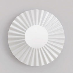 Wandleuchte M Umbra Made In Poland Φ10 Stahl & Glas Weiße