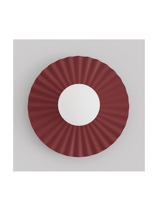 Wall Lamp M Umbra Made In Poland Φ10 Steel & Glass Bordeaux 1729/k1m-emibig 1729/k1m