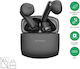SkyBuds Air Casti Bluetooth Handsfree cu Rezistență la Transpirație și Husă de Încărcare Negre