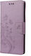 Book Tempered Glass Purple Galaxy A72