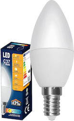 LED Glühbirne C37 E14 Warmes Weiß 7w Homie 108534 1 Stück LED Glühbirne C37 E14 Warmes Weiß 7w Homie 108534 1 Stück