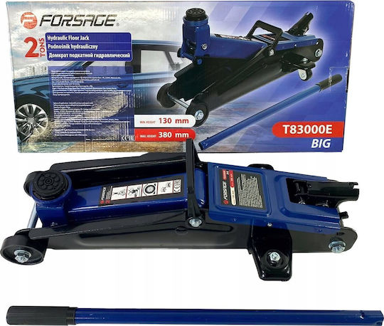 Forsage Hydraulic Bottle Jack with Lifting Height up to 38cm and Load Capacity up to 12.3 Tons