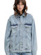 Short Women's Jean Jacket Blue