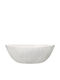 e-exoplismos Coconut Σαλατιέρα Λευκή 23x23cm 6τμχ